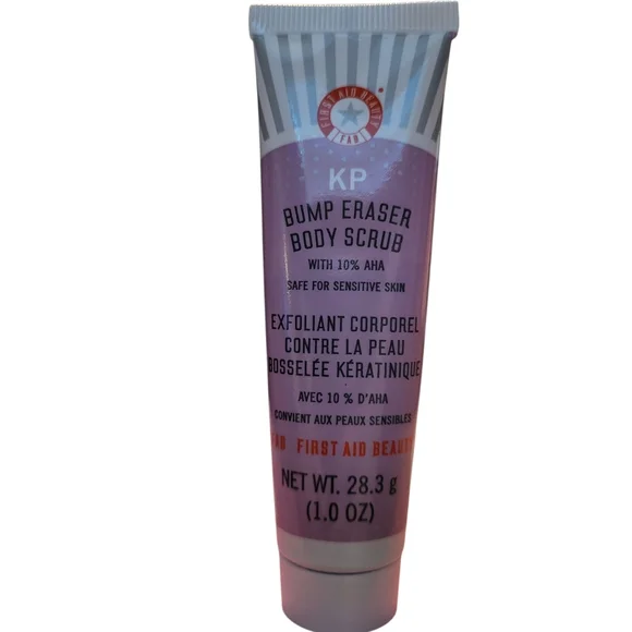 🩷 3/$15 First Aid Beauty KP Bump Eraser Body Scrub, 1oz, Travel Size, NI - Picture 1 of 4